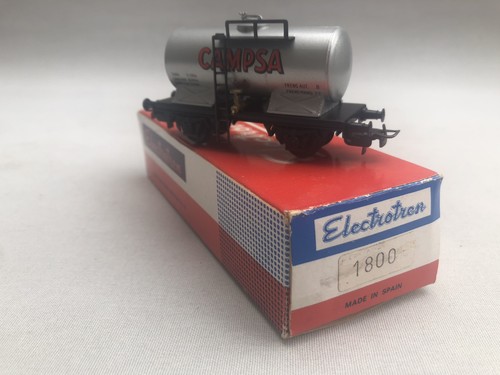 Vintage Electrotren 1800 Spur HO Renfe Campsa Silber Kesselwagen fast neuwertig verpackt | Zustand: Used