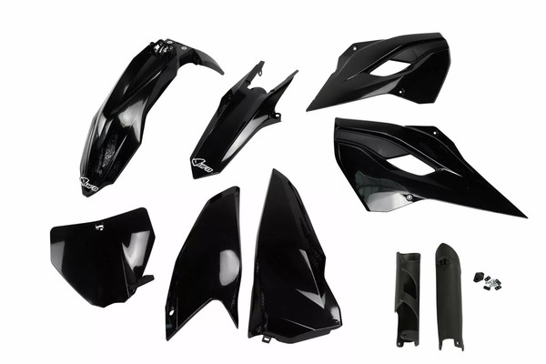 Kunststoff Verkleidung Kit Komplett Schwarz UFO Husqvarna Tc 125-250/Fc 250-3...-image