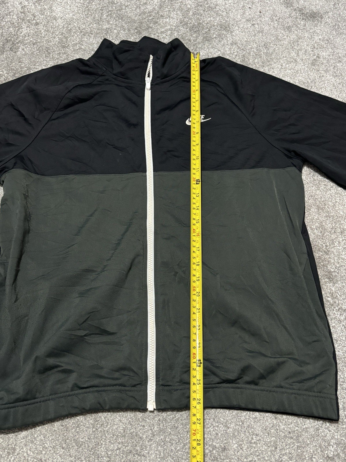 SACAI X NIKE Nike Park 18 Track Jacket Nero Grigio Uomo Large