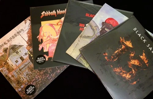 Black Sabbath 5  Album 7-LP Bundle/Lot Ozzy Osborne Unplayed Records