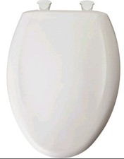 Bemis 1200SLOWT Elongated Toilet Seat with Whisper-Close  STA-TITE - Euro White