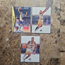 Upper Deck Reggie Miller Jalen Rose Indiana Pacers SP Authentic NBA Card Lot 3