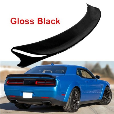 Gloss Black Trunk Spoiler Wing For 2015-2023 Dodge Charger Highkick Redeye Style