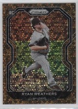 2021 Panini Prizm Bronze Donut Circle Prizm 18/40 Ryan Weathers #20 7rd