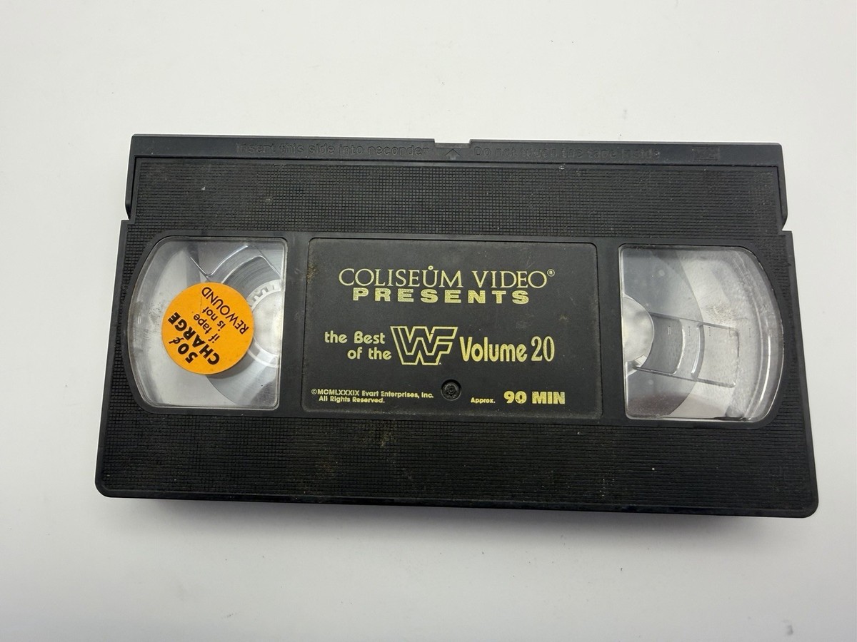 ザ・ベスト・オブ・ホワイティ　VHS Best of The WWF Volume 20 freeDVD Backup VHS Coliseum Video WWE