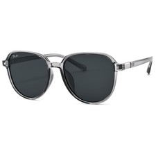 Retro Polarized Sunglasses TR90 Square Ultra-Light Designer Shades