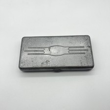 Vintage Craftsman 14 Drive Socket Set Metal Box - Box Only Vintage Craftsman 14 Drive Socket Set Metal Box - Box Only