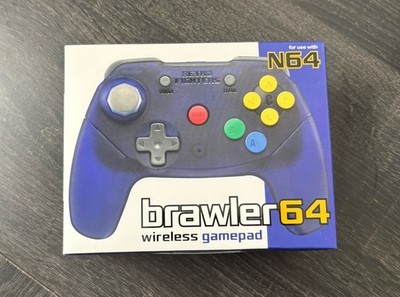 Retro Fighters Brawler64 Wireless Controller - Purple. New/Never Opened