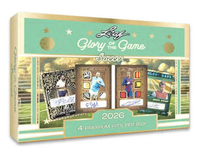 2026 Leaf Glory of the Game Soccer Hobby Box - Pre Sell