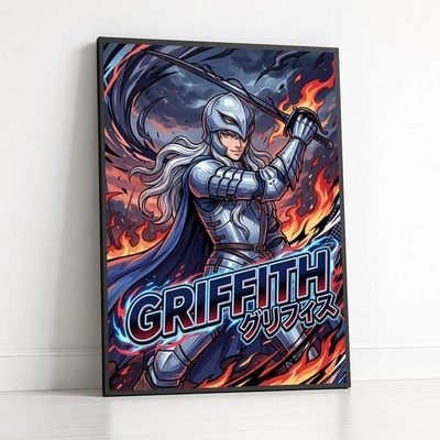 Poster Berserk - Griffith: Band of the Hawk 18x24 Ultra-HD Art Print