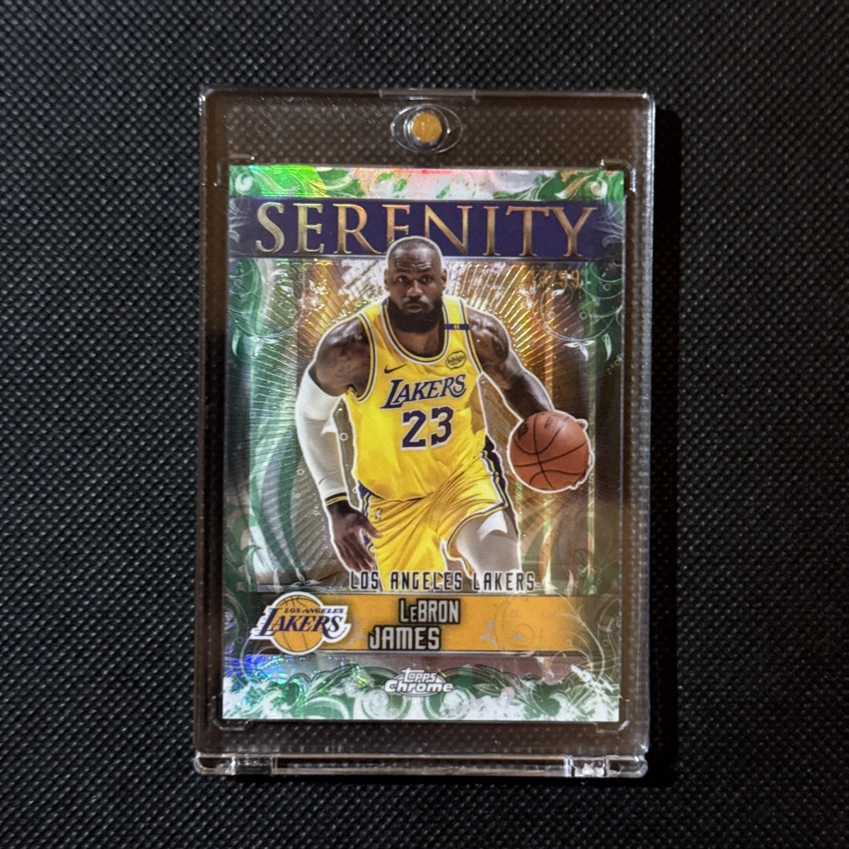 Topps LeBron James Basketball Serial Numbered Sports Trading Cards