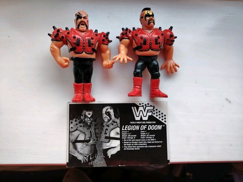 Hasbro 1991 WWF WWE Vintage Wrestling Figures Legi...