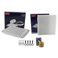 Denso Tune Up Kit NGK 4 Spark Plugs & Boots Kit for Corolla iM 1.8L L4 2ZR-FAE