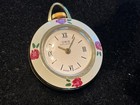 Vintage Very Nice Ladies ORIS Swiss Pendant Watch French Romantic Scene Enamel — photo 2