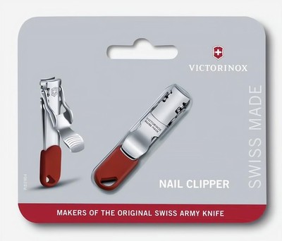 Victorinox Nagelknipser - Nagelmaniküre: Rot Swiss Made Edelstahl NEU 
