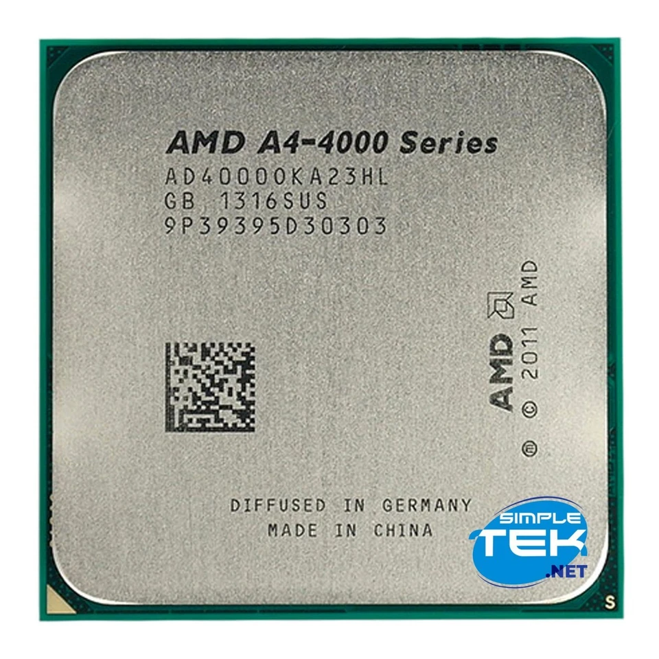 AMD A4-4000 Processor 3,00GHZ 2C/2T 65W Tdp Socket FM2 AD4000OKA23HL CPU - Image 3 of 4