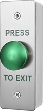 Push To Exit Button Waterproof Stainless Stee...