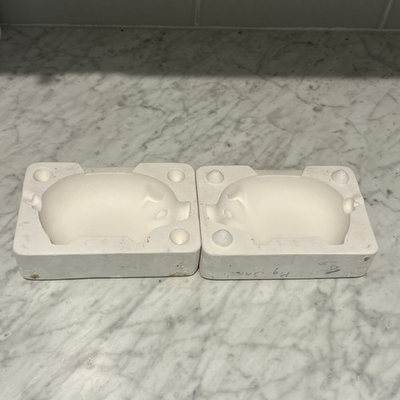 #ad Duncan Ceramic Production Inc Piggy Bank Vintage 1962 Ceramic Slip Mold DMN 40 $39.99