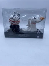 Disney The Nightmare Before Christmas Zero and Teddy Salt and Pepper Shaker NIP