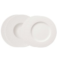 Villeroy & Boch Manufacture Rock Blanc Tafelset 4-Tlg.