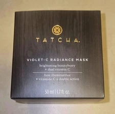 TATCHA THE VIOLET-C RADIANCE MASK BRIGHTENING + DUAL VITAMIN C 1.7 FL OZ NEW