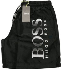 Image of HUGO BOSS BRAND NEW INNER LINEN NET SUMMER SWIM SHORTS