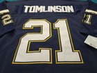 LADAINIAN TOMLINSON CUSTOM *XL* THROWBACK JERSEY, SEWN! 