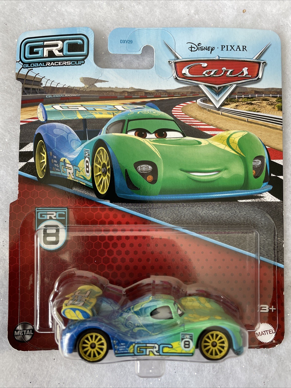 Disney Pixar Cars Carla Veloso Global Racers Cup Mattel 1/55 Diecast Scale New