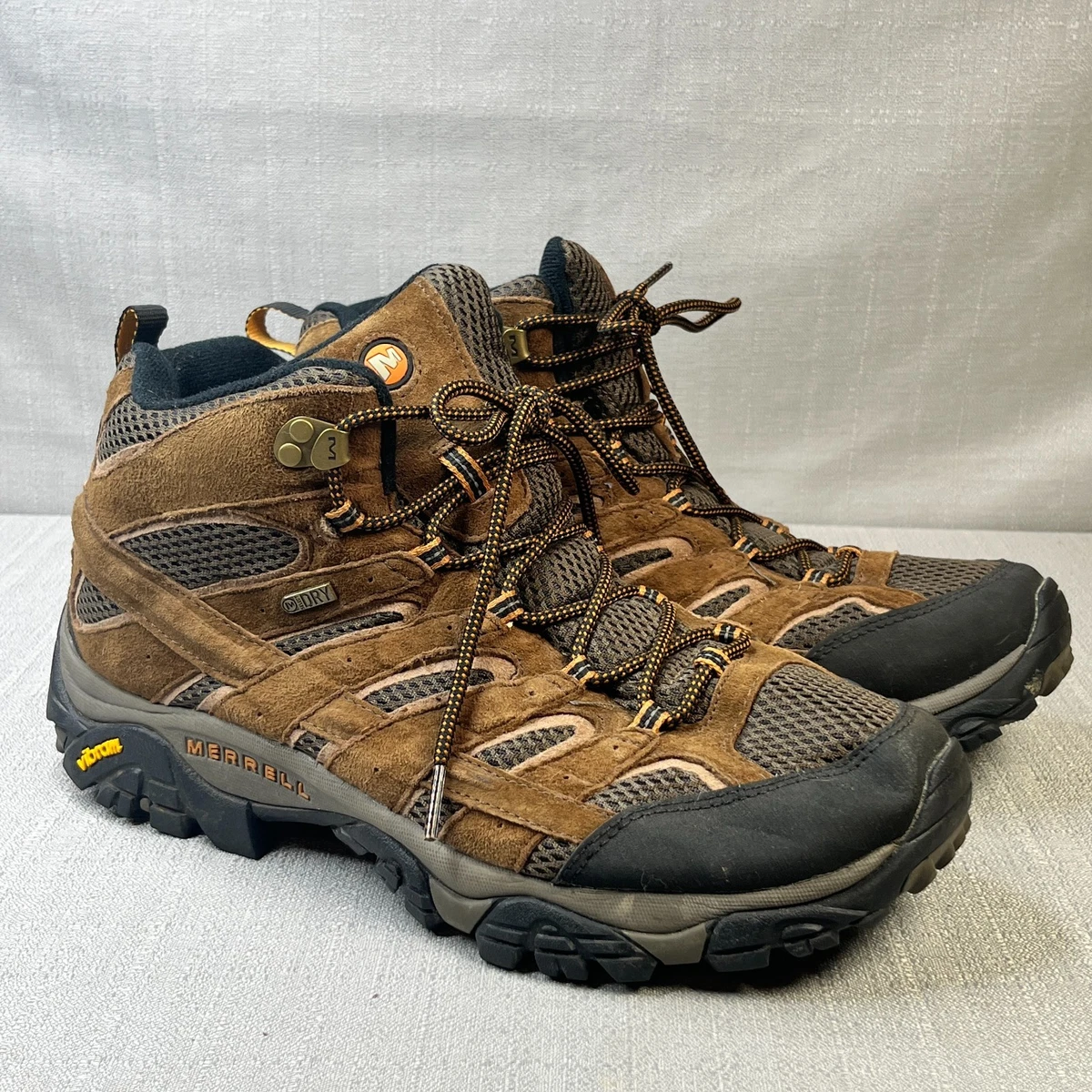 Merrell MOAB 2 Decon Men’s Size 11.5 Mid Brown Leather Hiking Boot Suede Men main image 2
