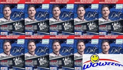 (10)2014 Press Pass Nascar Racing EXCLUSIVE Sealed Blaster Box-Magenta Parallel