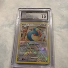 CGC 10 2009 Pokemon Rising Rivals Snorlax Cross Holo Pokemon League 33/111