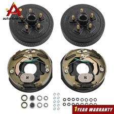 5 on 5 Bolt Circle Drum Kits w/10" x 2-1/4" Electric Brake for 3500lbs Trailer