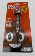 Emoji Farting Pen Poop 7 Different Sounds Novelty Toy NEW