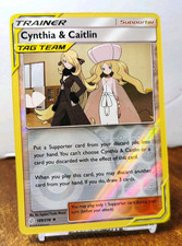 Cynthia & Caitlin #228 Prices | Pokemon Cosmic Eclipse | Pokemon Cards