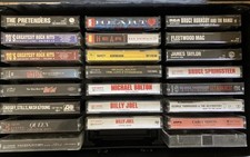 70s/80s Rock Pop Cassette Tape Lot 22 