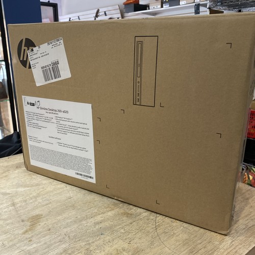 Computadora de escritorio HP Slim 260-a020 Win 10 6 GB RAM, HDD de 1 TB - Imagen 1 de 8