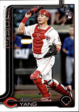 2025 Topps Update US168 Eric Yang Cincinnati Reds Rookie Card