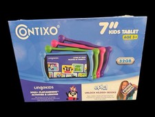 Contixo 7" Wi-Fi Android Tablet for Kids 32GB, Ebooks, Dual Camera-Purple