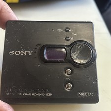 Sony MZ-NE410 Walkman MiniDisc Recorder G-Protection Digital Sound Preset Black