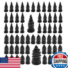 Kevwr 60Pcs Tire Repair Rubber Nail Vacuum Tire Repair Kits Spiral Rubber Nails