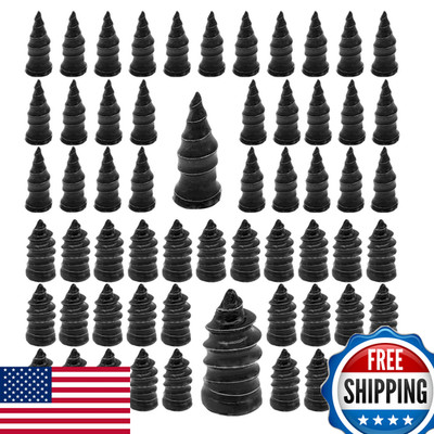 Kevwr 60Pcs Tire Repair Rubber Nail Vacuum Tire Repair Kits Spiral Rubber Nails