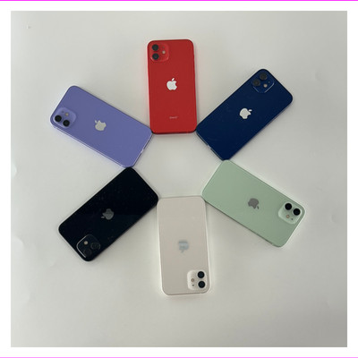 Apple iPhone 12 Unlocked 64GB/128GB - Black, Blue, Green, Red - Excellent 5G