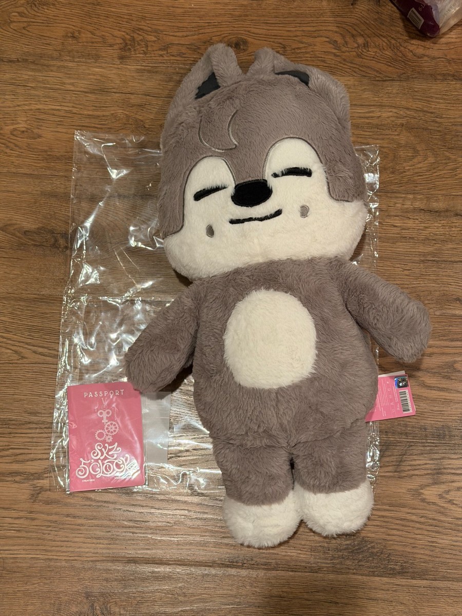 Stray Kids SKZOO Wolf Chan Plush Teddybear Ver. New 60cm with
