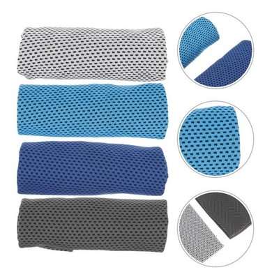 4PCS Schnelltrocknetes Eis Handtuch Fitness schnelles kühlendes Handtuch