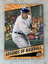 2021 Topps Opening Day - Legends of Baseball Babe Ruth #LOB-1