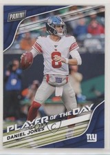 2020 Panini Player of the Day Daniel Jones #17 3bs