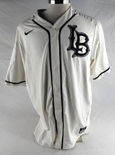 2019 Long Beach State Dirtbags #47 Game Used White Jersey Baseball XL DP95629