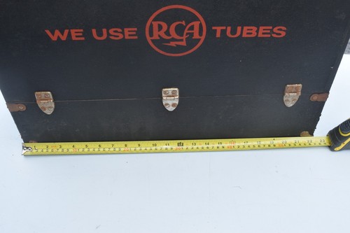Beautiful RCA Tube Caddy - Very Large - Cool Retro Steam Punk Toolbox Conversion - Picture 10 of 12