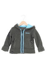 BENCH Kinder Outdoorjacke Fleece Kapuze Gr. 86 Grün Jungen Mädchen