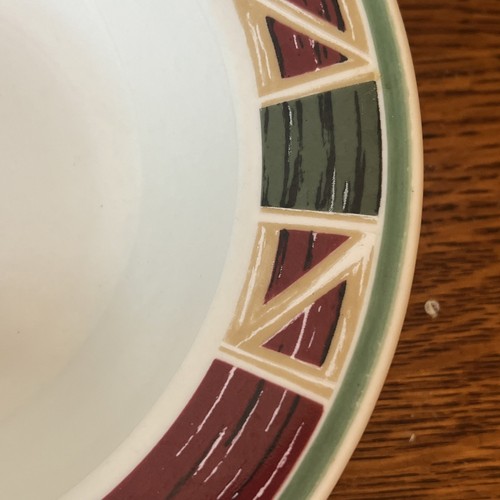 Tienshan Stoneware Prairie Set of 4 Soup Cereal Bowls Bowl 8 3/4" - Picture 4 of 9